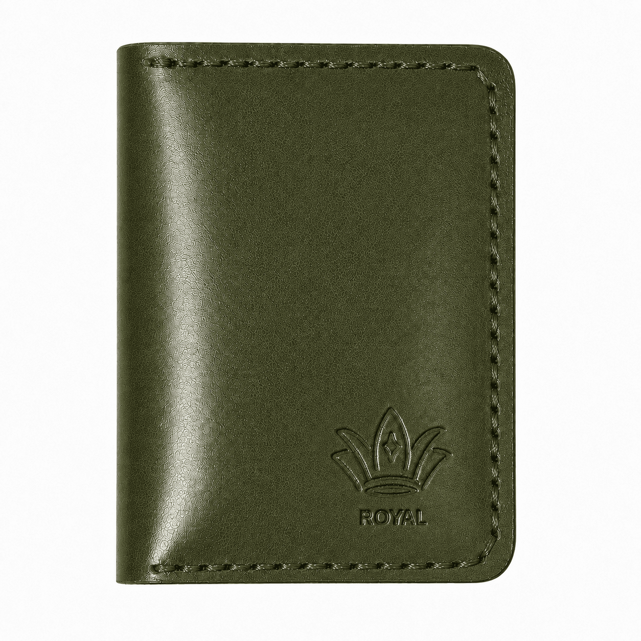 ROYAL Hand Made Card Holder β Green
